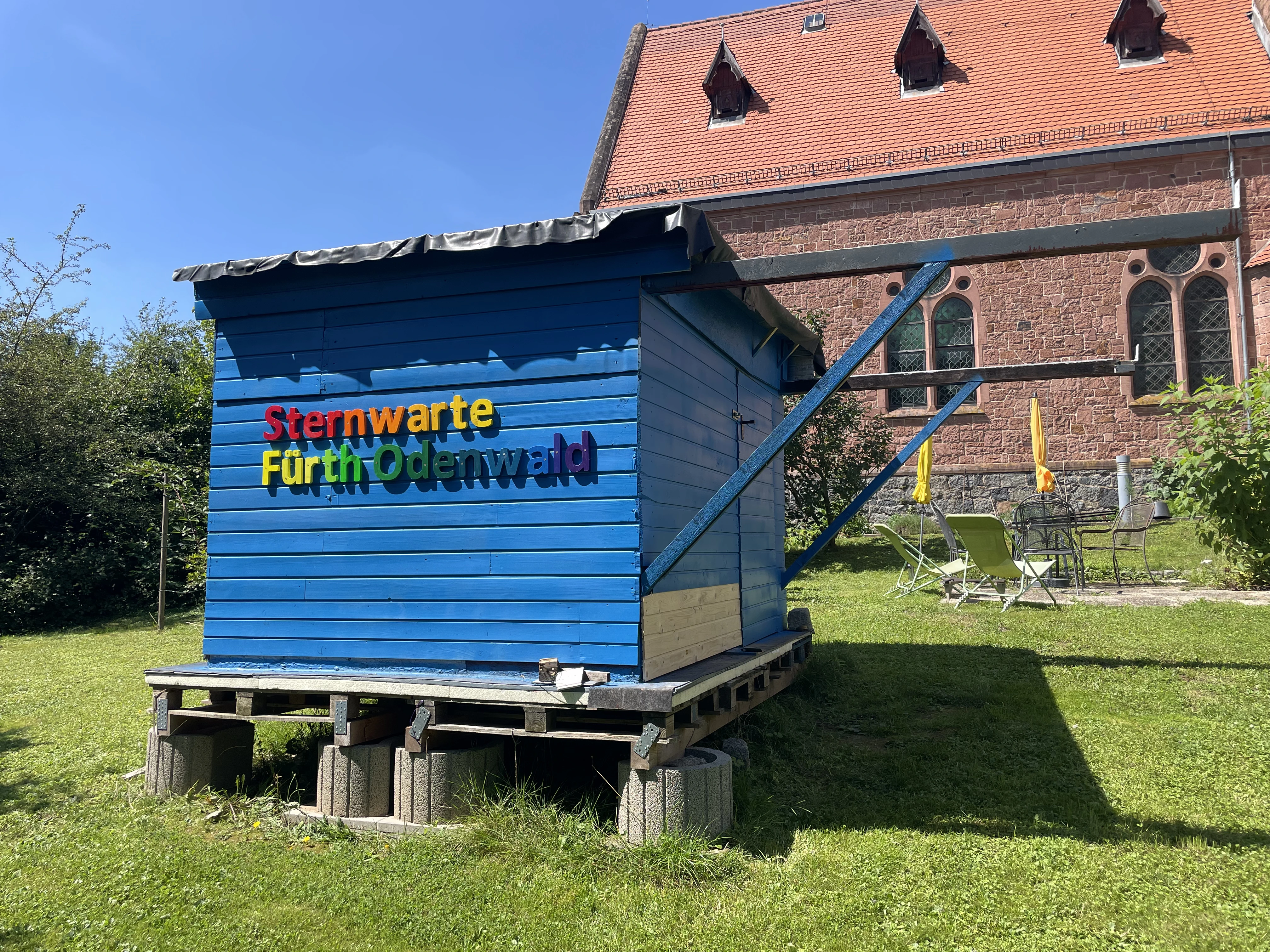 Sternwarte Hintergrund