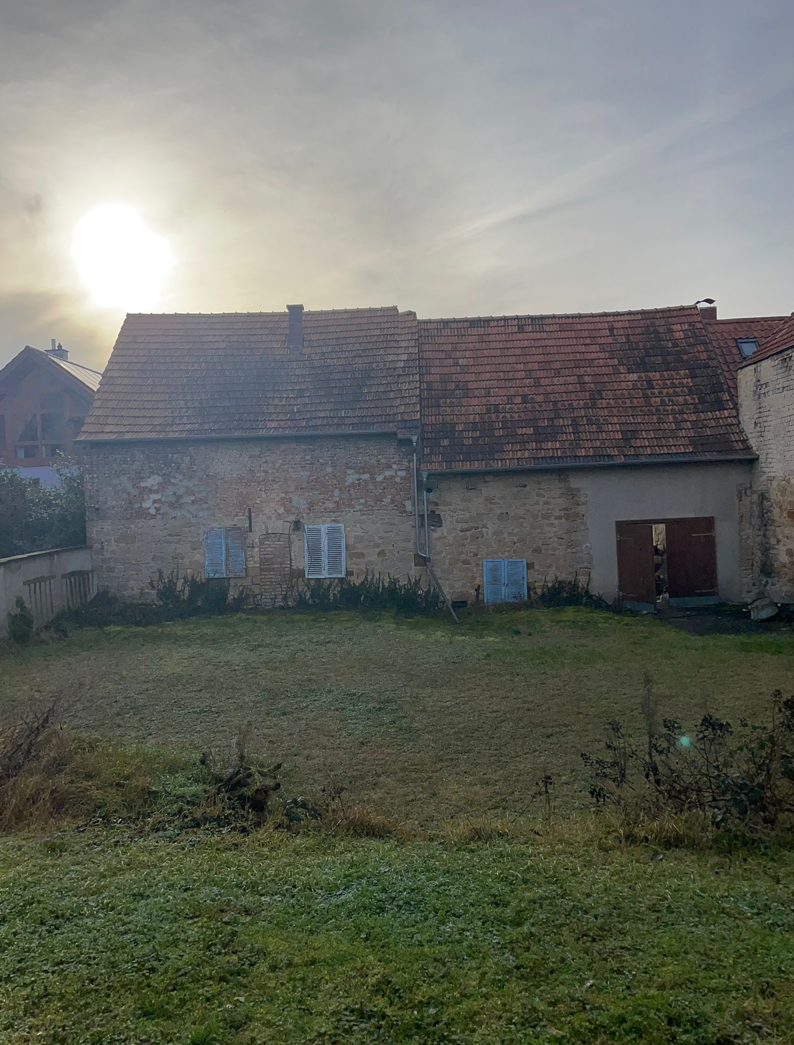 Grundstück in Weisenheim vor der Mauer