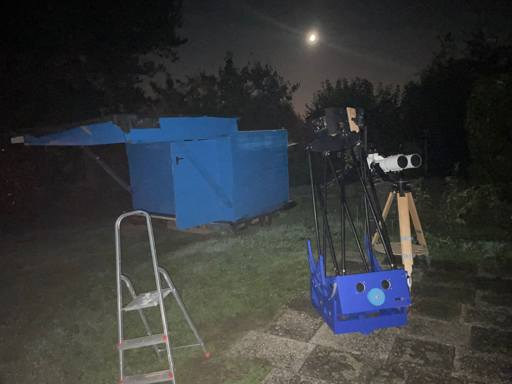 Rolldachhütte Sternwarte Fürth Odenwald