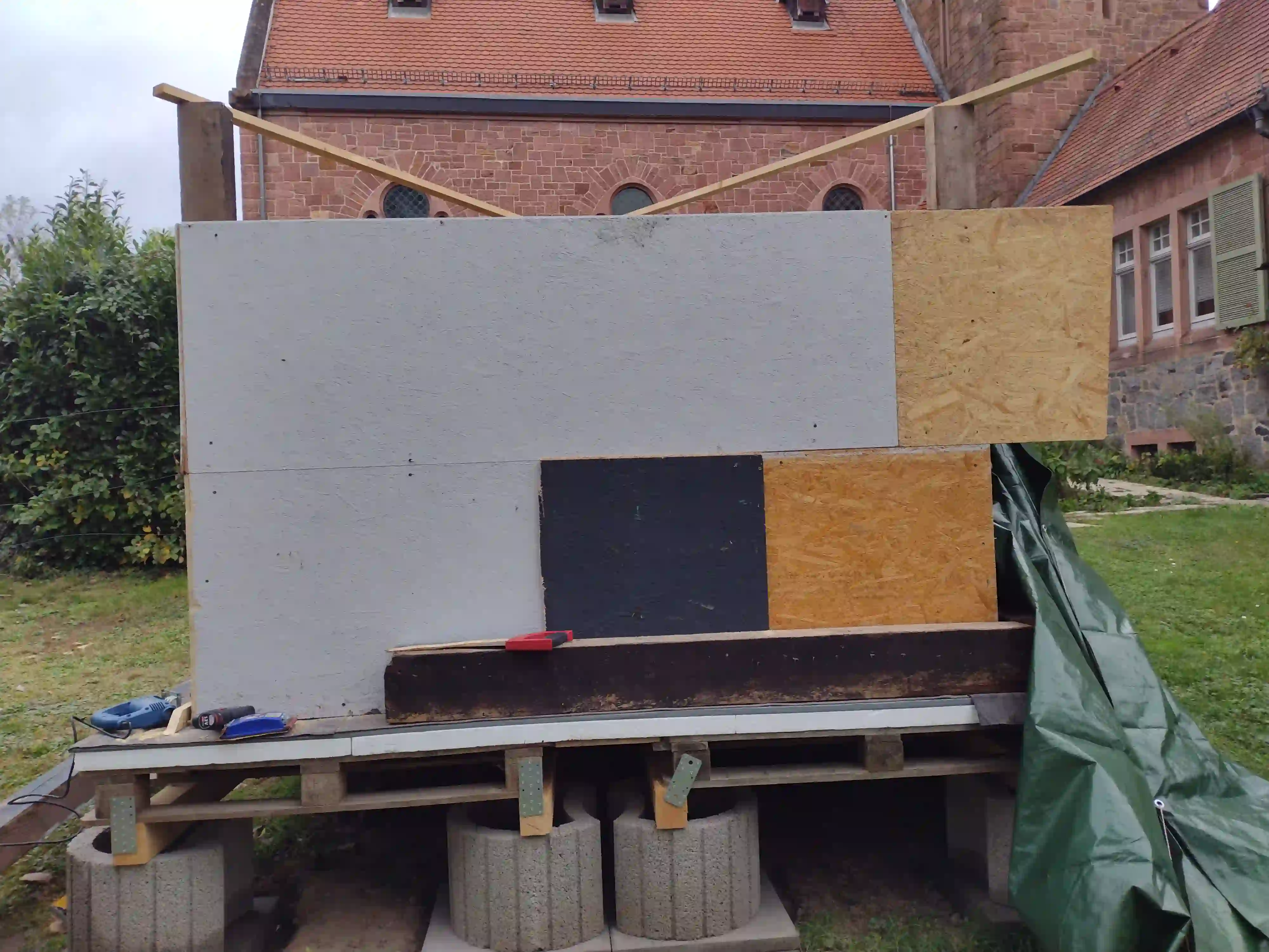 Bau Hütte Phase 2 Bild 02