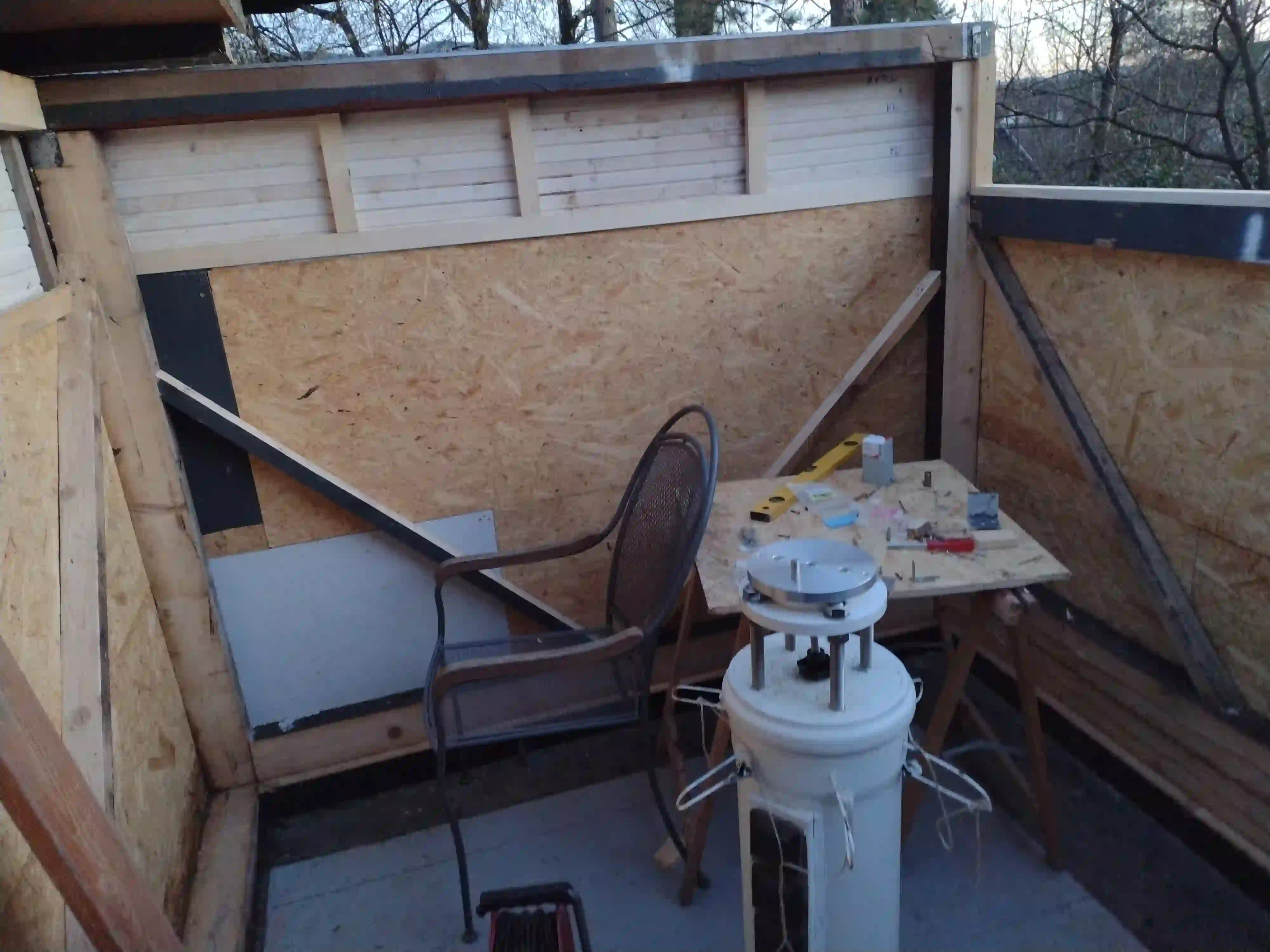 Bau Hütte Phase 3 Bild 05